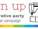 Sewn up logo larger